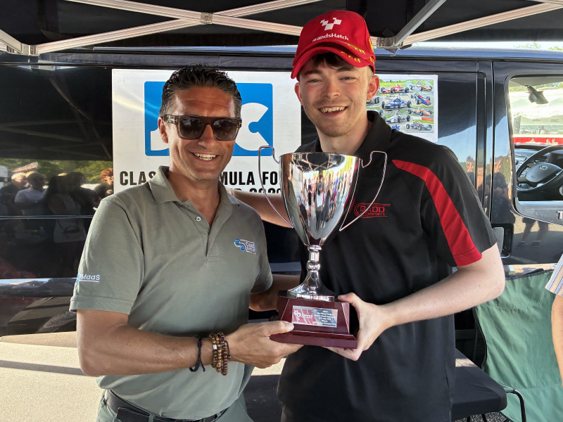 Classic Formula Ford championship award presentation